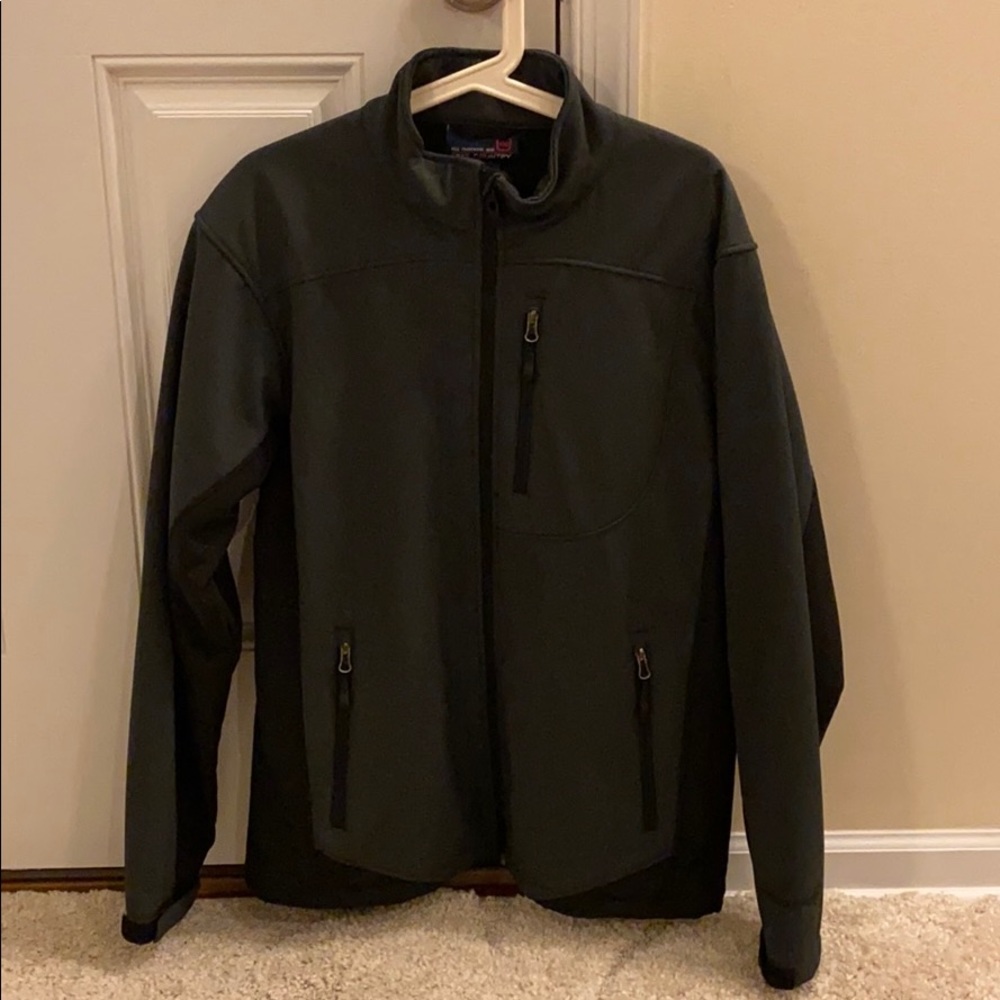 New Men’s Free Country Grey Fleece Lined Jacket